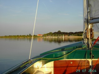 Anfahrt Hafen Wardt